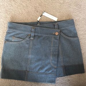 NWT Marc Jacobs wrap jean skirt, 6